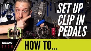 How To Set Up Clip In Pedals For Mountain Biking [upl. by Othe222]