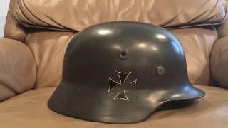 West German m52 stahlhelm [upl. by Katrine]