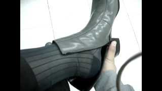 Gray boots  Florsheim Duke boots [upl. by Laspisa217]