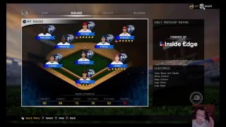 MLB The Show 16  Reggie Stocker New Diamonds Team Update 8  Diamond Dynasty [upl. by Macfadyn668]