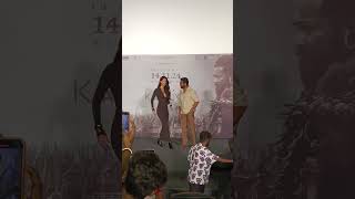 Disha Patani Bobby Deol amp Suriya Sivakumar at new moviequotKanguvaquotpressconferencetraileractionfilm [upl. by Slaughter426]