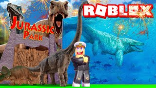 I Finished the GREATEST DINOSAUR ZOO EVER in ROBLOX [upl. by Artemed836]