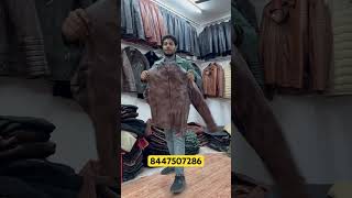 Cheapest leather jacket buy single also  Leather jacket by hunk leather shortsvideo [upl. by Aisya]