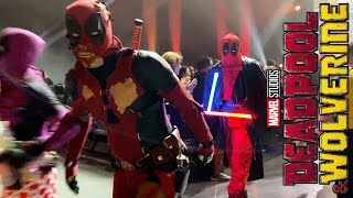 quotDeadpool amp Wolverinequot intro to Marvel Studios Hall H panel at SDCC 2024 [upl. by Ahseat]