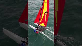 HOBIE Miracle 20 Catamaran besthobiecat testyourmetal fastestcatsonwater [upl. by Dray615]