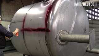 KDCHECK Dye Penetrant Testing on Welds [upl. by Rabah312]