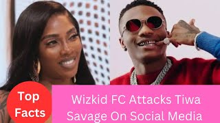 Wizkid FC Attacks Tiwa Savage On Social Media [upl. by Yarled]