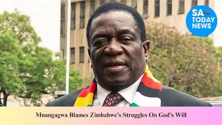 Incompetent Mnangagwa Demands Results From Own Ministers [upl. by Sauls]