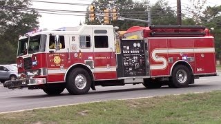 Stafford Fire Department Engine 4751 Responding 91016 [upl. by Aknayirp732]