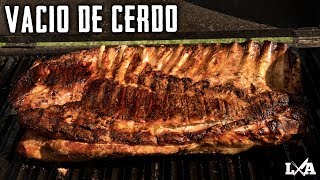 Vacio o Manta de Cerdo  Costillar  Receta de Locos X el Asado [upl. by Juditha527]