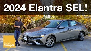 2024 Hyundai Elantra SEL  Best Compact Sedan Under 25k [upl. by Ainahs]