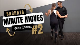 Bachata Minute Moves  Bachata Cross Body Lead  Demetrio amp Nicole  Bachata Dance Academy [upl. by Chandra762]