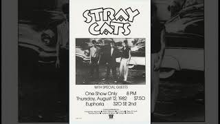 Stray Cats LIVE Euphoria Portland Oregon August 12 1982 soundboard 1st generation [upl. by Aneri]