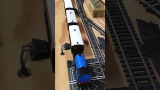 shortsvideo dapoltv4705 HAWTHORN LESLIE 040ST WITH COACHES RUNNING SESSION modeltrains train [upl. by Laen]