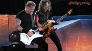 Metallica  Creeping Death Big4 Yankee Stadium [upl. by Ahtnicaj]