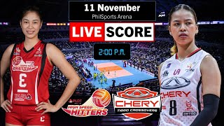 PLDT vs Chery Tiggo  PVL AllFilipino Conference LIVE Scoreboard 2023 [upl. by Ielak]