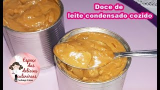 Doce de leite condensado cozido [upl. by Borg]