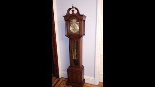 Barwick Howard Miller Grandfather Clock  Quintessential American Furniture of the 1970s [upl. by Nodnelg]