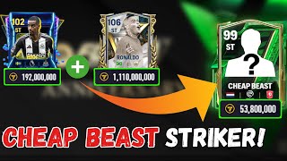 ISAK  R9  CHEAP BEAST STRIKER THIS STRIKER IS INSANELY GOOD FOR ONLY 50M MAX RANKED FC MOBILE 25 [upl. by Brok]