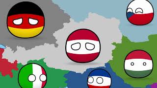 Countryballs  History of Austria [upl. by Airalav]