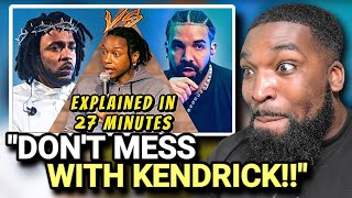 Josh JohnsonquotDrake VS Kendrick Explained to White PeoplequotREACTION [upl. by Enileuqkcaj359]