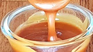 Recette sauce caramel pour nappage facile et rapide [upl. by Aidole]