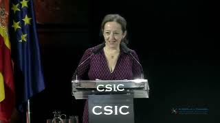 Eloísa del Pino inaugura las VIII Jornadas Científicas El CSIC en la Escuela [upl. by Wertheimer]