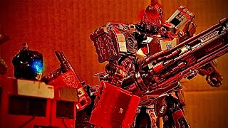 Optimus Prime vs Megatron ROTB vs BBM Stop Motion Fight  2000 Sub Special Part 3 [upl. by Ardnac]