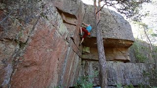 Bouldering in Åland Islands Finland 62024  the summer heatwave edition [upl. by Elery]