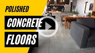 Polished Concrete  What You Need to Know [upl. by Dodi]