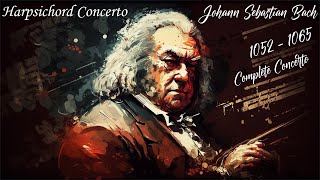 Johann Sebastian Bach  Harpsichord Concertos Complete  BWV 1052 to 1065  432Hz  Study amp relax [upl. by Novad]