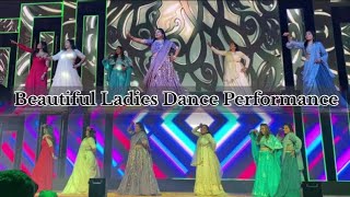 Beautiful Ladies Dance Performance Wedding \\ Banaji  Badi Mushkil Baba Mushkil  What Jhumka [upl. by Hajed]