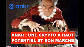 🚨 ANKR 🎁 UNE CRYPTO A TRES FORT POTENTIEL 🔥 SOUS COTEE A ACCUMULER PATTERN GRAPHIQUE BULLISH 🚀 [upl. by Okika]