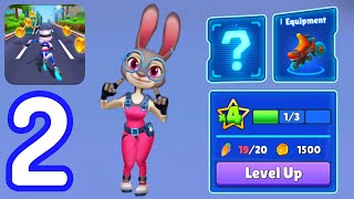 Runner HeroesGameplay 2BUNNY Nuevo Personaje [upl. by Nnaeiram]