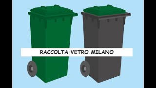 Raccolta differenziata del vetro Amsa [upl. by Anauqal]