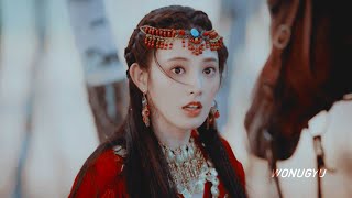 qu xiaofeng goodbye my princess MV  rouge makeup 胭脂妆 [upl. by Conlen]