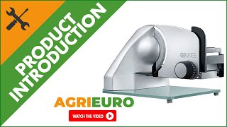 GRAEF MASTER M20 Meat Slicer with 170 mm blade  Product Overview [upl. by Ros]