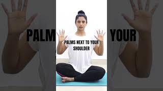 Bhastrika Pranayama StepbyStep Guide  Pranayama Yoga shorts Yoga With Archana Alur [upl. by Ahsienad]