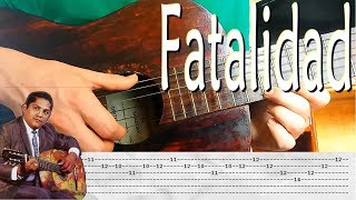 Julio Jaramillo  Fatalidad Guitarra Tutorial  Tabs [upl. by Stryker]