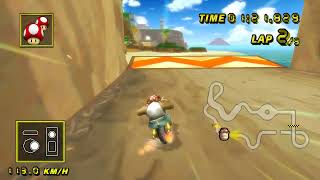 Mario Kart Wii CTGP  Pianta Shore Gold Star 231516 [upl. by Etolas541]