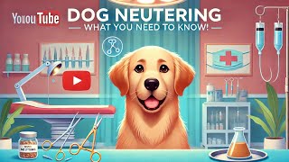 Dog Neutering Everything You Need to Know [upl. by Netsrejk397]