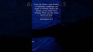 Bible  Revelation 45  From the throne came flashes o [upl. by Maddy545]