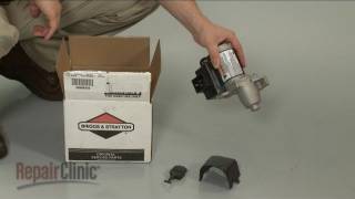 Briggs amp Stratton Small Engine Replace Electric Starter Motor 798884 [upl. by Ashmead638]