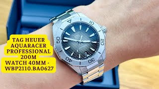 Tag Heuer Aquaracer Professional 200m Watch 40mm 2022  WBP2110BA0627 [upl. by Anavlis421]