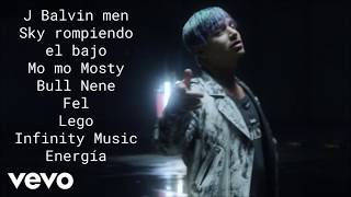 Sigo Extrañandote Letra  J Balvin LuisMusic [upl. by Violetta715]