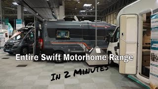 Swift Motorhomes  Entire 2020 New Swift Motorhome Range [upl. by Dorca]