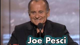 Joe Pesci Salutes Robert De Niro at AFI Life Achievement Award [upl. by Sarid]