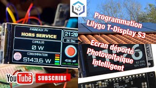 Programmation ESP32 S3 et Photovoltaique [upl. by Winthrop]