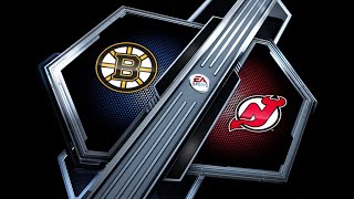 Boston Bruins at New Jersey Devils Highlights🏒 NHL Legacy 24🏒 Year 3 Game 4882🏒 [upl. by Ennaoj]