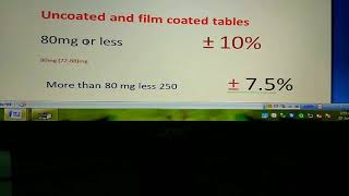 Uniformity of weight as per IP amp USP [upl. by Ymirej]